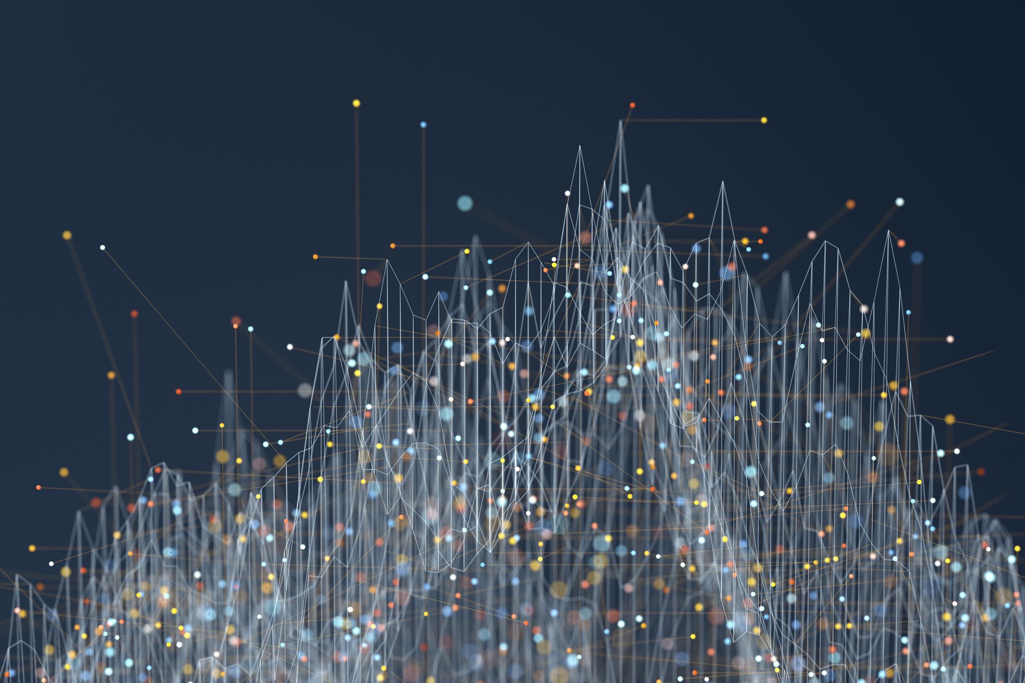 Abstract-particle-graph-background